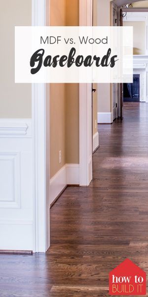 MDF VS Wood Baseboards Trim Molding Ideas, Mdf Trim, Wood Baseboard, Rv Interior Design, Baseboard Trim, Interior Door Trim, Mold In Bathroom, Maple Floors, Floor Trim