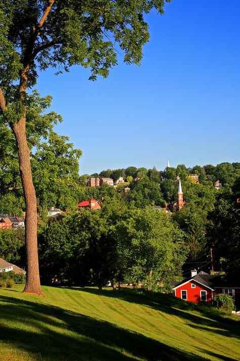 Galena, Illinois Illinois Landscape Photography, Illinois Aesthetic, Illinois Landscape, Waukegan Illinois, Galena Illinois, America Photo, Usa Photography, Patriotic Images, State Posters