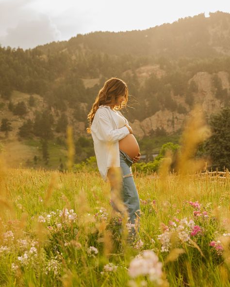 Meghan & Justin’s maternity photos 💜 I cannot wait to see them become parents and for Morty to become a big brother 🫶🏻 Maternity Photos Picnic, Casual Maternity Pictures Outdoor, Maternity Pictures In Field, Pregnant Pictures Ideas, Outdoor Maternity Photos Fall, Fall Maternity Shoot, Outdoor Maternity Photography, Cute Pregnancy Photos, Announcement Photoshoot