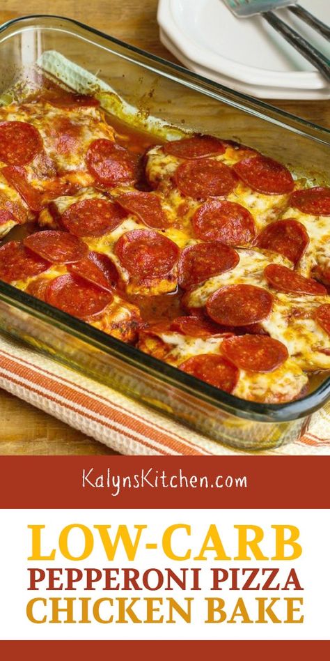 Pepperoni Pizza Chicken, Pizza Chicken Bake, Pizza Chicken, Deep Cleaning Hacks, Low Carb Low Fat Recipes, Chicken Bake, Low Carb Diet Recipes, Healthy Low Carb Recipes, Low Carb Dinner Recipes