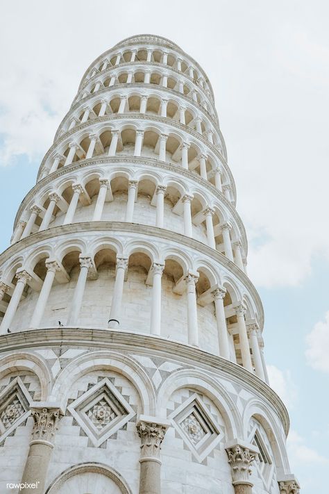 White Italy Aesthetic, Pisa Tower Aesthetic, Best Architecture In The World, Pisa Italy Photography, Italian Buildings Architecture, Leaning Tower Of Pisa Aesthetic, Sloane Hargreeves, Italian Landmarks, Italy Buildings