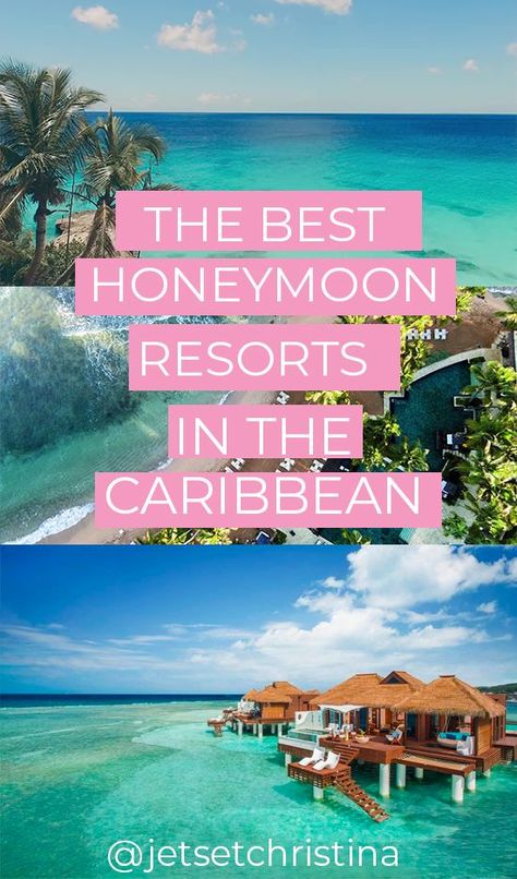 The best all-inclusive resorts in the Caribbean for a honeymoon Carribean Honeymoon, Honeymoon Destinations All Inclusive, All Inclusive Honeymoon Resorts, Jamaica Honeymoon, Best Honeymoon Resorts, Caribbean Honeymoon, Top Honeymoon Destinations, All Inclusive Honeymoon, Couples Resorts