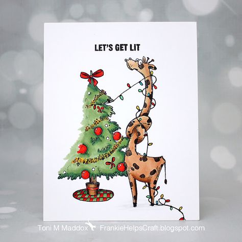 Katzelcraft Cards, Wednesday Christmas, Katzelkraft Cards, Deer Printable, Visible Image, Stamping Crafts, Honey Bee Stamps, Cardmaking Ideas, Card Crafting