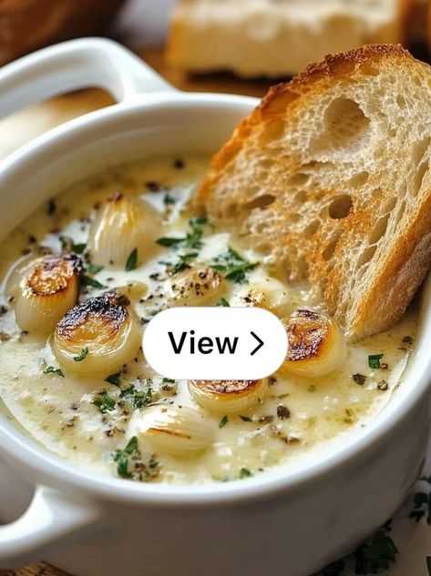 Lemon8 · Country French Garlic Soup 🥖🧄 · @Pattymay Country Garlic Soup, French Country Garlic Soup, French Garlic Soup Recipe, Country Fresh Garlic Soup, Country French Garlic Soup Recipe, French Garlic Soup, Country French Garlic Soup, Kitchen Sync, Freezer Soups