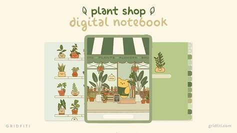 Free Digital Journal Goodnotes, Aesthetic Goodnotes, Boba Shop, Note Templates, Free Planner Templates, Diary Template, Best Aesthetic, Notebook Templates, Plant Shop