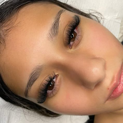 Individual Lashes Hybrid, Full Volume Lashes Extensions, Whisky Hybrid Lash Extensions, Lash Extensions Styles Full Volume, King Kylie Lash Extensions, Mixed Volume Lash Extensions, Medium Length Eyelash Extensions, 12-16 Mm Lashes, 9-13 Mm Lashes