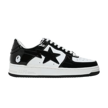 Bapesta 'Black' - 1H70191001 BLK Bape Star, Bapesta Shoes, Bape Shoes, Bape Sneakers, Bape Sta, Pretty Sneakers, Painted Canvas Shoes, Ape Bape, Cute Nike Shoes