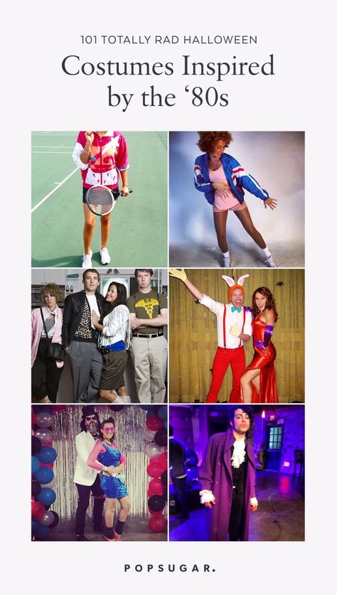 Women Halloween Costumes on POPSUGAR Smart Living 80s Movie Inspired Outfits, 80s Costume Diy, 80s Costume Ideas For Women, 80s Costume Women, 80s Couple Costume, 80's Halloween Costumes, 80s Movie Costumes, 1980s Halloween Costume, 80s Themed Costumes