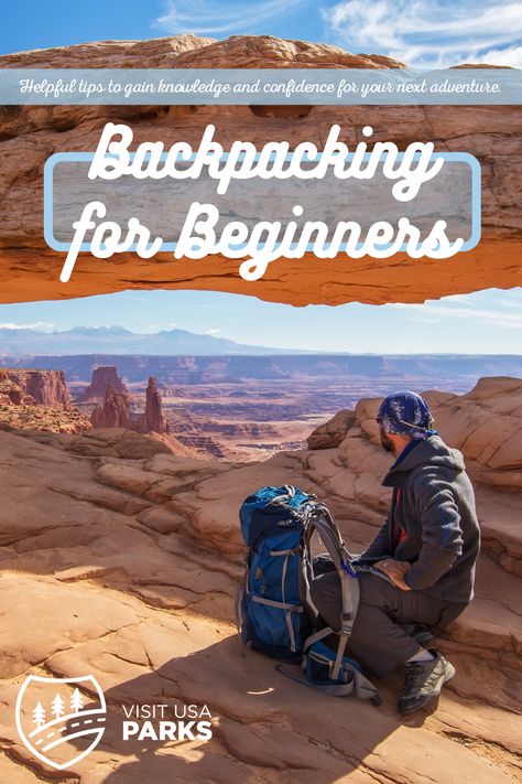 Backpacking for Beginners Backpacking For Beginners, Outdoor Adventure Activities, Visit Usa, Travel Photography Tips, Vacation Usa, Backpacking Tips, American Road Trip, Road Trip Hacks, Travel Articles