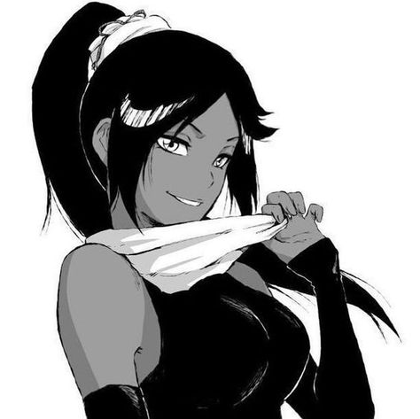 Bleach Tybw Anime, Bleach Yoruichi, Yoruichi Bleach, Bleach Tybw, Anime Pictures, Anime Pics, My Pinterest, Bleach, Black And White