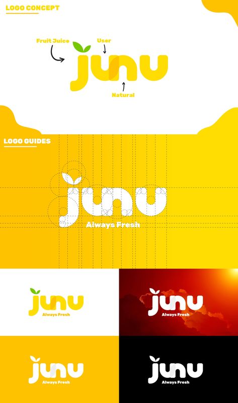 Brand Logo Ideas Graphics, Juice Branding Design Logos, Juice Shop Logo, Juice Brand Logo, Juice Logo Design Ideas, Juice Branding Design, Orange Juice Packaging, Fruit Juice Logo, Fruit Branding