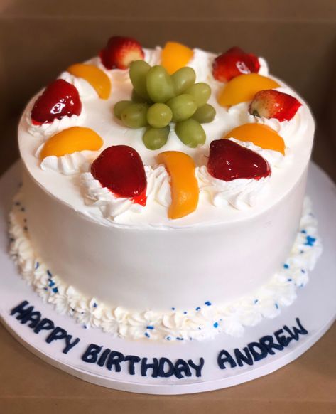 Yummy fruit cakes Mix Fruit Cake Design, Mixed Fruit Cake Design, Mixed Fruit Cake, Fruit Cake Design, Mix Fruit, Yummy Fruit, Fruit Cakes, Boy Birthday Cake, Mixed Fruit