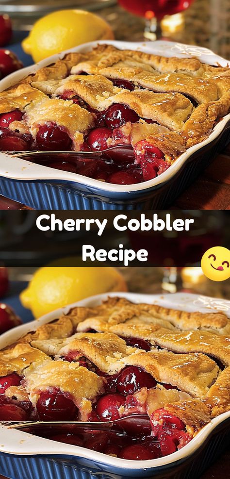 Want an easy dessert? Our cherry cobbler recipe is a crowd-pleaser. Perfect among summer dessert recipes, it’s a top choice in cherry recipes. Explore more dessert recipes and delightful dessert ideas now! Cherry Cobbler Recipes, Easy Cherry Cobbler, Cherry Cobbler Recipe, Cherry Filling, Cobbler Recipe, Cherry Cobbler, Cherry Recipes, Summer Dessert Recipes, Delish Recipes