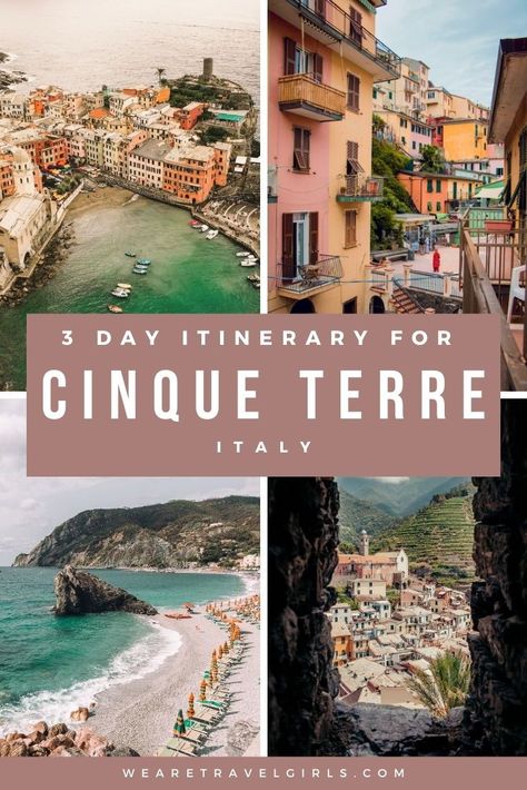 Cinque Terre Itinerary, Italy Travel Outfit, International Travel Essentials, Long Weekend Trips, Things To Do In Italy, Italy Itinerary, Cinque Terre Italy, Italy Holidays, Italy Travel Tips