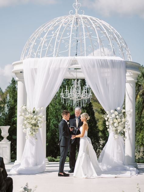 Beach Gazebo Wedding Decorations, Gazebo Wedding Decorations, Florida Cities, Florida Destination Wedding, Destin Florida Wedding, Gazebo Wedding, Wedding Types, Wedding Event Design, Wedding 2025