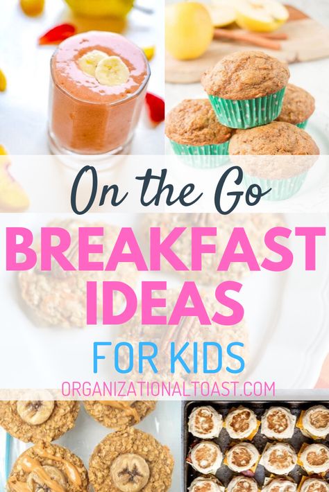 On The Go Breakfast Ideas, Healthy On The Go Breakfast, Nutritious Breakfast Ideas, Easy Kids Breakfast, Breakfast Ideas For Kids, On The Go Breakfast, Kid Friendly Breakfasts, Healthy Breakfast For Kids, Back To School Breakfast