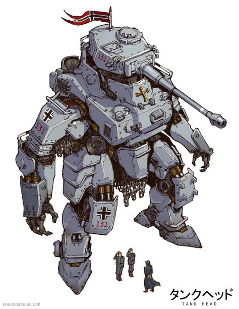 Wojskowy Humor, Mecha Tanks, Image Spiderman, Diesel Punk, Arte Robot, 다크 판타지, Power Armor, A Robot, Robot Design