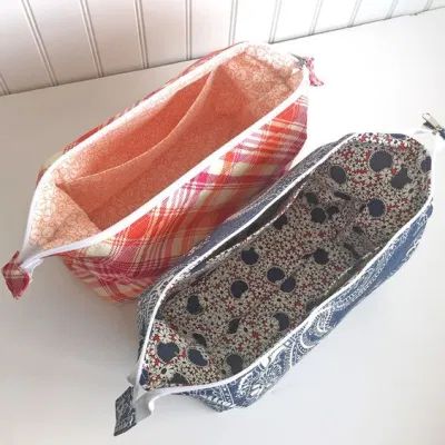 Ideas For Sewing, Sew Zipper, Zipper Pouch Tutorial, Pouch Tutorial, Sewing Tutorials Free, Beginner Sewing Projects Easy, Pouch Pattern, Leftover Fabric, Wallet Pattern