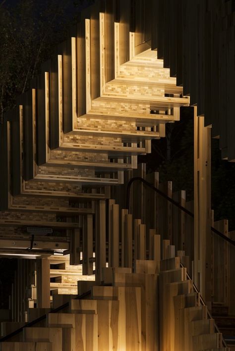 Endless Stairs, Architecture Events, London Design Festival, Stair Lighting, Bespoke Lighting, Red Dot Design, Urban Environment, Year 2, London Design