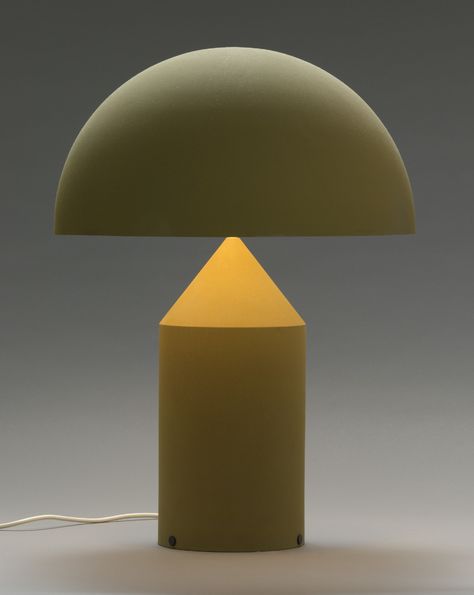 Vico Magistretti. Atollo Table Lamp (model 233). 1977 | MoMA Italian Industrial Design, Luminaria Diy, Vico Magistretti, I Love Lamp, September 19, Furniture Designer, Objects Design, Urban Design, Table Lamp Lighting