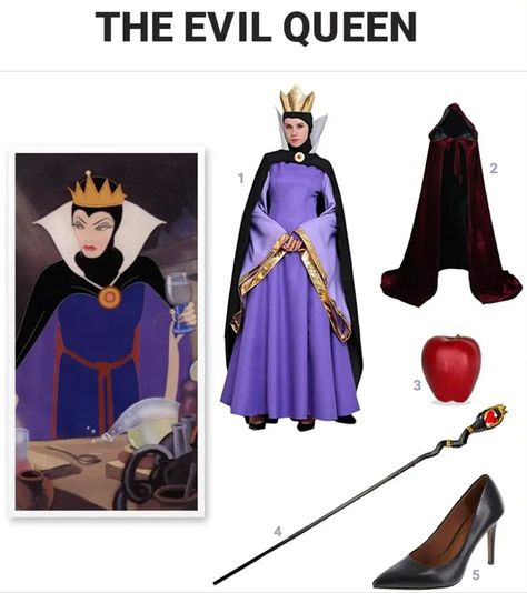 Evil Queen Costume Diy, Evil Queen Halloween Costume, Evil Queen Makeup, Evil Queen From Snow White, Disney Villain Costumes, Diy Fantasia, Evil Queen Costume, Disney Evil Queen, Snow White Evil Queen