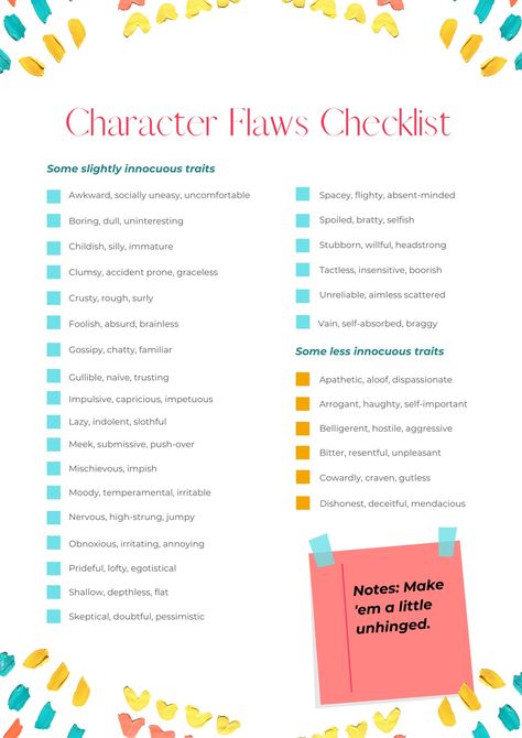 Character Flaws—The Traits You Totally Don't See in Yourself Fatal Flaws, Fictional Languages, Character Questions, Author Dreams, Different Types Of Books, Character Motivation, Character Flaws, Book Editing, Character Personality