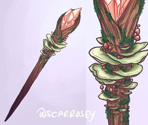 Love how the crystal is embedded in the staff. Fantasy Staff Wood, Druid Oc, Tiefling Druid, Dragon Staff, Dnd Druid, Wizard Staff, Celtic Druids, Fantasy Map Making, Elf Druid