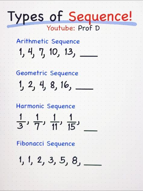 Sequences Math, Year 7 Maths, Geometric Sequence, Sequence Pattern, Arithmetic Sequences, Geometric Sequences, Computer Programming Languages, Maths Worksheets, Fibonacci Sequence