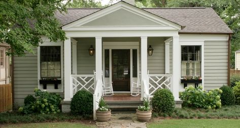 17+ Cottage Porch Designs, Ideas | Design Trends - Premium PSD, Vector Downloads Front Porch Design Ideas, Front Porch Addition, Veranda Design, Front Porch Railings, Porch Design Ideas, Porch Remodel, Porch Addition, Building A Porch, Front Porch Design