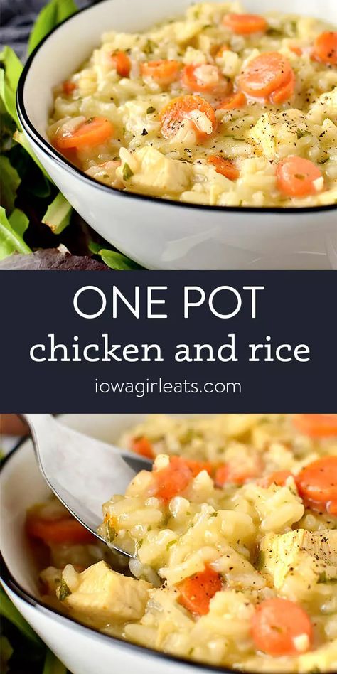 Slow Cooker Recipes, One Pot Chicken And Rice, Diner Recept, One Pot Chicken, Crock Pot Recipes, Gluten Free Recipes For Dinner, Health Dinner, Gluten Free Rice, Gluten Free Dairy Free Recipes