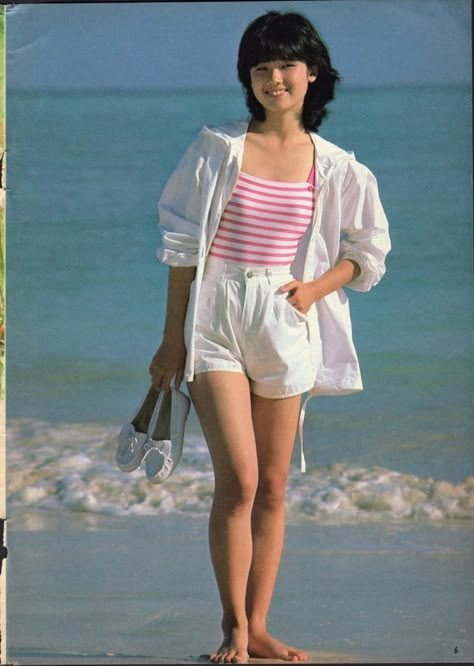 80s Summer Fashion, Japanese Fashion Summer, 90s Japan Fashion, Vintage Japanese Fashion, 80s Japanese Fashion, 90s Japanese Fashion, Japanese Fashion Women, Look 80s, 80s Japan