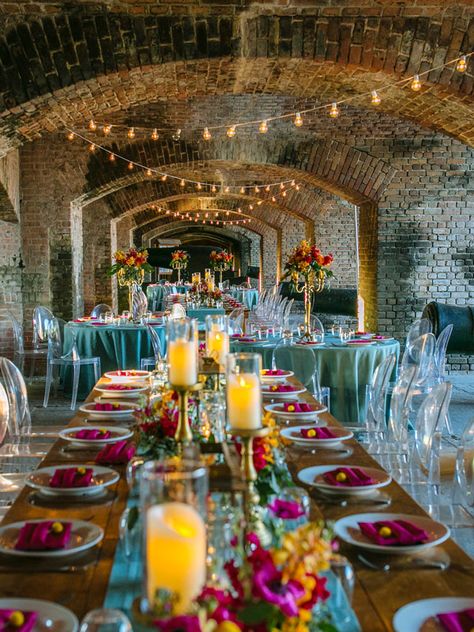 Fort Zachary Taylor Wedding, Fort Zachary Taylor State Park, Key West Wedding Ideas, West Palm Beach Wedding Venues, 2026 Wedding, West Palm Beach Wedding, Tropical Table, Zachary Taylor, Beach Equipment