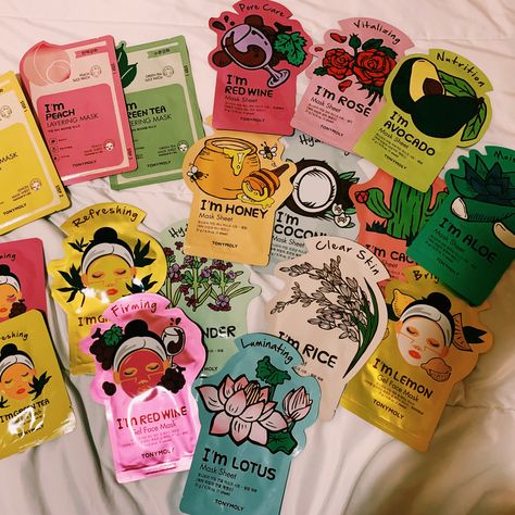 #facemask #tonymoly #vsco #skincare #beauty #hygiene #selfcare Vsco Skincare, Avocado Mask, Health Hacks, Disney Makeup, Mascara Facial, Tony Moly, Moisturizing Body Wash, Sheet Mask, Face Skin Care