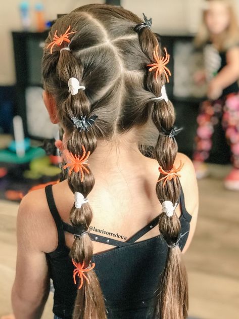 Long Hair Crazy Hair Day Ideas, Crazy Hair For Halloween, Fun Hair Day Schools, Halloween Props For Photoshoot, Halloween Hair Ideas Easy, Halloween Hair And Makeup Ideas, Wacky Hair Day Ideas Halloween, Halloween Wacky Hair Day, Easy Diy Crazy Hair Day Ideas