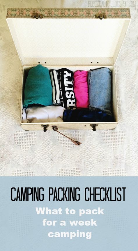 Camping List, Camping Trip Packing List, Pack For A Week, Camping Supply List, Minimal Packing, Minimalist Packing, Pack With Me, Camping Packing List, Packing Clothes