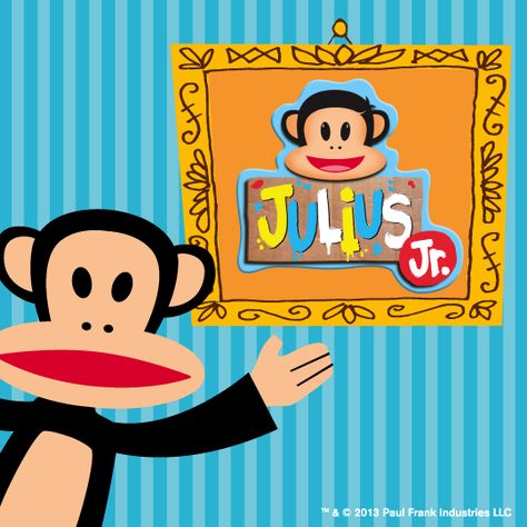 Hey friends! Julius here! Have you heard we are making a show called #JuliusJr. about me when I was a little guy?? Paul Frank Julius, Julius Jr, Julius The Monkey, Paul Frank Monkey, Monkey See Monkey Do, E Invite, Paul Frank, Pete The Cat, Me When