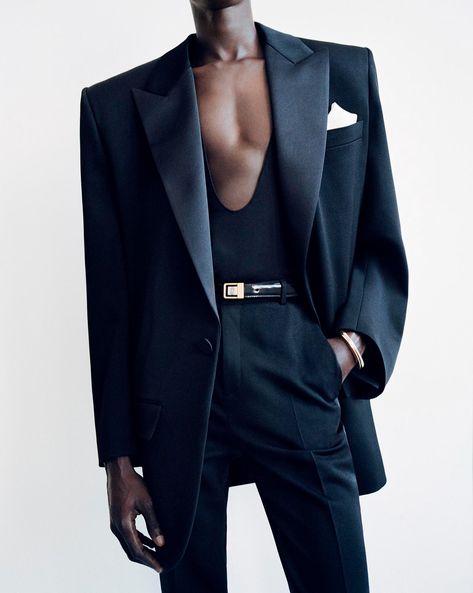 SPRING SUMMER 24 LOOKS | Saint Laurent | YSL Yves Saint Laurent Haute Couture, Saint Laurent Haute Couture, Couture 2024, Anthony Vaccarello, Mr Style, Tuxedo Jacket, Summer 24, Urban Photography, Beauty Photography