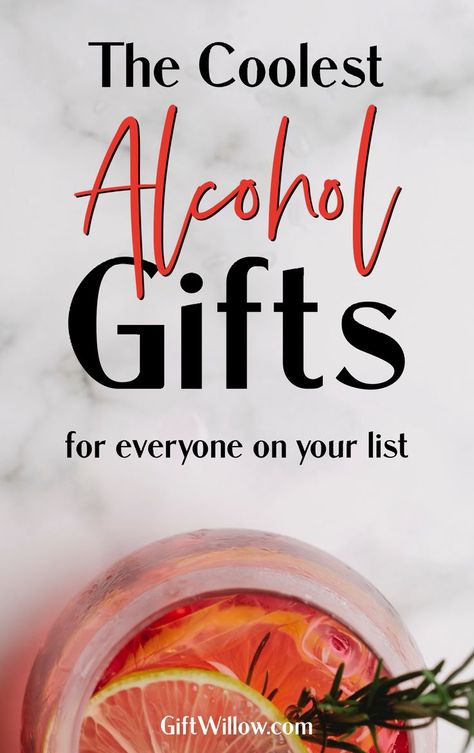 These alcohol gifts are perfect for the person who has everything! They make great gift ideas for couples and work for him or her. Alcohol Housewarming Gift, Booze Basket Ideas Christmas, Liquor Gifts For Men, Drinking Gifts For Women, Alcoholic Gift Ideas Christmas, Diy Liquor Gifts, Booze Christmas Gift Ideas, Tito’s Gift Ideas, Alcohol Gifts For Coworkers