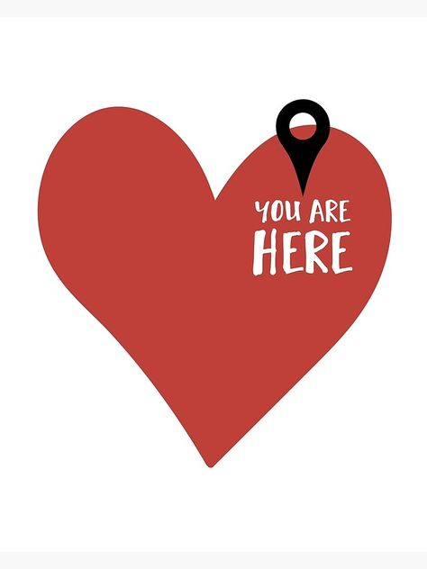 "YOU ARE HERE (IN MY HEART) - Love Valentines Day quote" Photographic Print by deificusArt | Redbubble Valentines Day Quote, Valentines Day Quotes For Him, Love Valentines Day, Girlfriend Quotes, Valentine Quotes, Valentine's Day Quotes, Boyfriend Quotes, Cute Love Pictures, Love Pictures