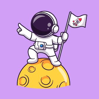 Catalyststuff | Freepik Writing Cartoons, Rocket Cartoon, Illustration Science, Astronaut Illustration, Moon Cartoon, Coffee Cartoon, Space Icons, Science Icons, Cute Astronaut