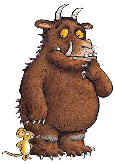 Oh the  Gruffalo, don't you know there is no such a thing as a Gruffalo ! Gruffalo Activities, Julia Donaldson Books, Gruffalo Party, Axel Scheffler, Gruffalo's Child, Room On The Broom, The Gruffalo, Family Planner, Monster Party