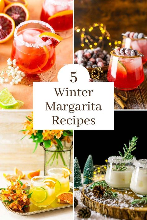 Winter Margarita, Best Sipping Tequila, Holiday Margaritas, Classic Tequila Cocktails, Citrus Cocktail, Best Margarita Recipe, Flavored Margaritas, Citrus Cocktails, Tequila Cocktail