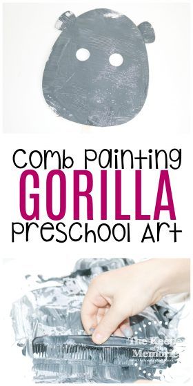 Preschool Zoo Theme, Gorilla Craft, Zoo Crafts, Toddler Math, Gorillas Art, Sensory Activities Toddlers, Animal Activities, Preschool Curriculum, Art Journals