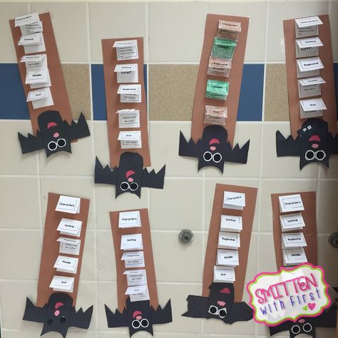 Bats Kindergarten, Stellaluna Crafts, Bat Poems, Stellaluna Activities, Rhyming Kindergarten, Bat Activities, October Kindergarten, Bats Unit, Bats Activities