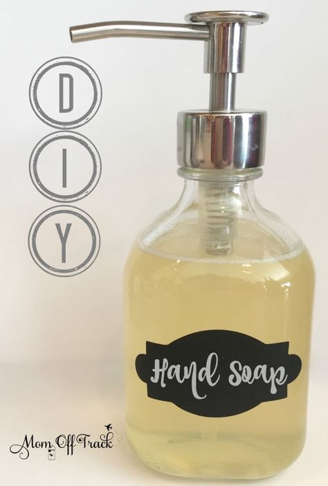 Essential Oil Hand Soap, Hand Soap Recipe, Homemade Hand Soap, Diy Hand Soap, Thieves Cleaner, Soap Tutorial, Diy Essentials, Young Living Oils, Liquid Hand Soap