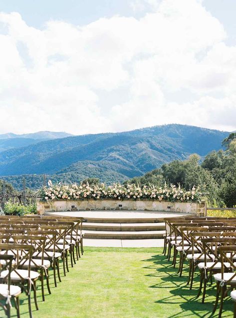 Gorgeous, must-see Carmel Valley wedding venue. A must see for an elegant outdoor central California wedding. Stunning views of mountains and vineyard. Getting Married Abroad, Carmel Valley, Wedding Venues Beach, Wedding Speech, Valley Wedding, Outdoor Wedding Venues, Vineyard Wedding, Ranch Wedding, Look In The Mirror