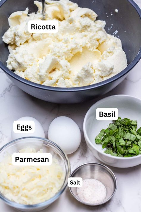 Best Ricotta Cheese Mixture for Lasagna and Other Pasta Dishes! Ricotta Recipe For Lasagna, Best Ricotta Filling For Lasagna, Ricotta Cheese Filling For Lasagna, Riccota Cheese Mixture For Lasagna, Ricotta Sauce For Lasagna, Homemade Lasagna Recipe Ricotta, Ricotta Mozzarella Pasta, Can You Freeze Ricotta Cheese, How To Make Ricotta Cheese For Lasagna