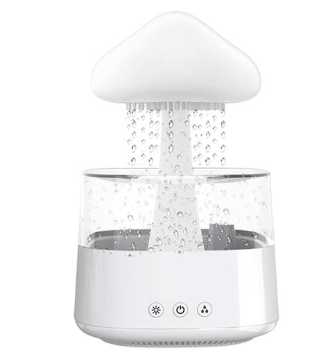 Diffuser Cute, Cloud Diffuser, Desk Fountain, Cloud Humidifier, Cloud Rain, Sensory Lights, Rain Cloud, Rain Clouds, No Rain