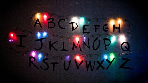 THIS IS ABOUT ONE OF THE WORLD`S ALL-TIME BEST TV SHOW-STRANGER THINGS!🥞 Wallpaper Full Hd 4k, Stranger Things Christmas, Lights Wallpaper, Wallpaper Full Hd, Full Hd 4k, Alphabet Wall, Stranger Things Wallpaper, Full Hd, Christmas Lights