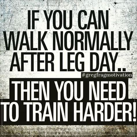 #legdayworkout #legday #gym #gymlife #gregfrag #gregfragmotivation #gregfragalifesavor #gregfragmotivationquotes #Dreambig #Neverquit #Dreambig #Neverquit #Youcandoit Leg Day Quotes, Loose Weight In A Week, After Leg Day, Day Motivation, Fitness Memes, Gym Fitness Motivation, Workout Quotes, Funny Gym Quotes, Training Motivation